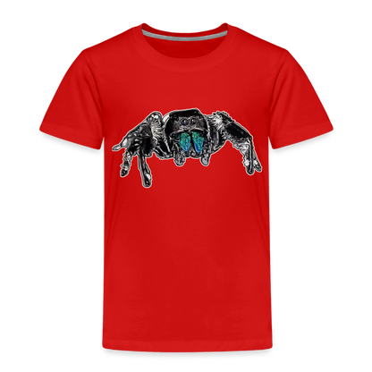Kinder Basic T-Shirt Phidippus regius Everglades male - Rot