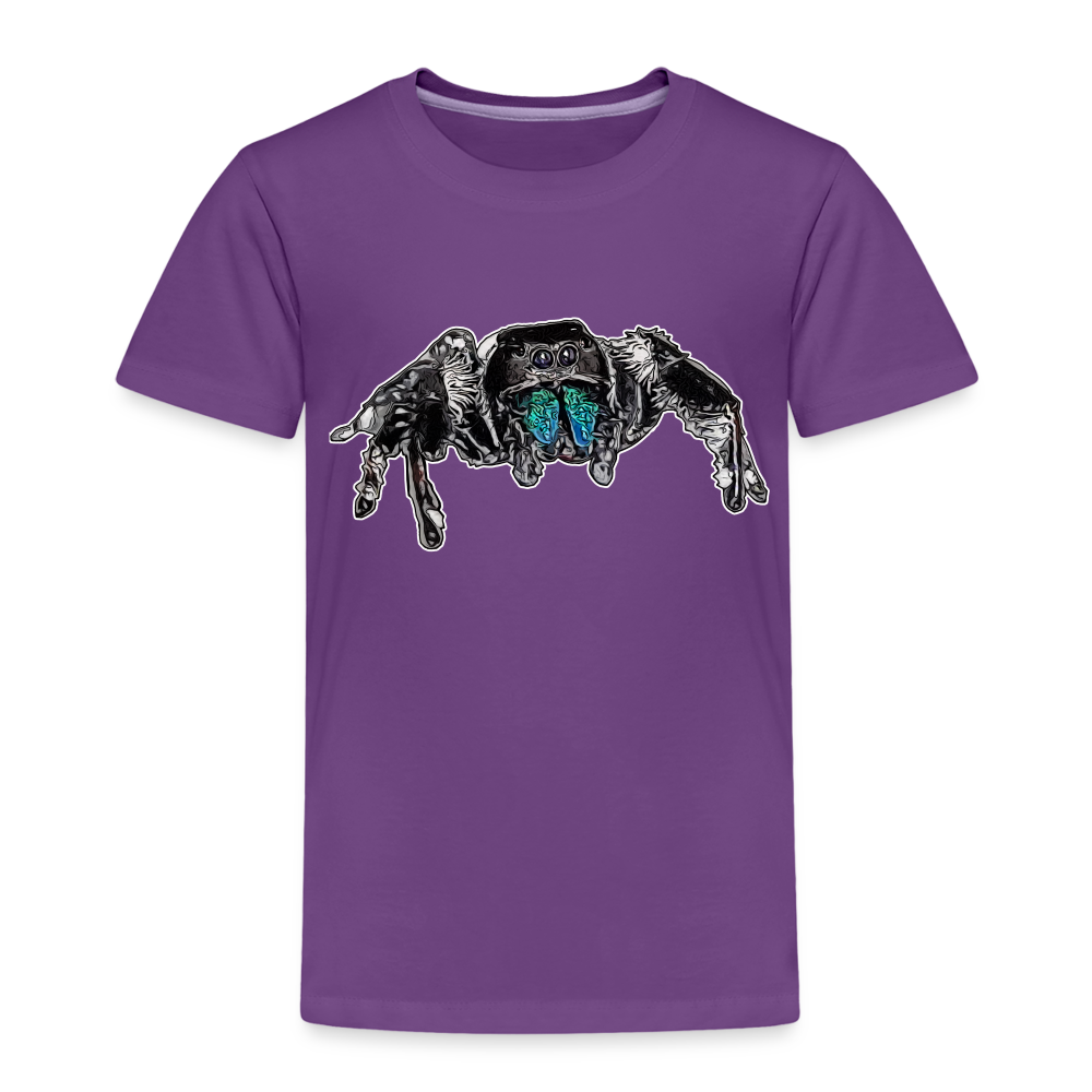 Kinder Basic T-Shirt Phidippus regius Everglades male - Lila