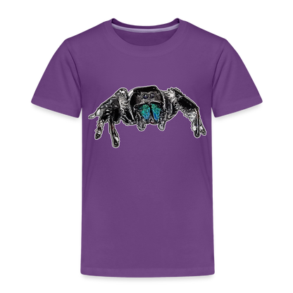 Kinder Basic T-Shirt Phidippus regius Everglades male - Lila