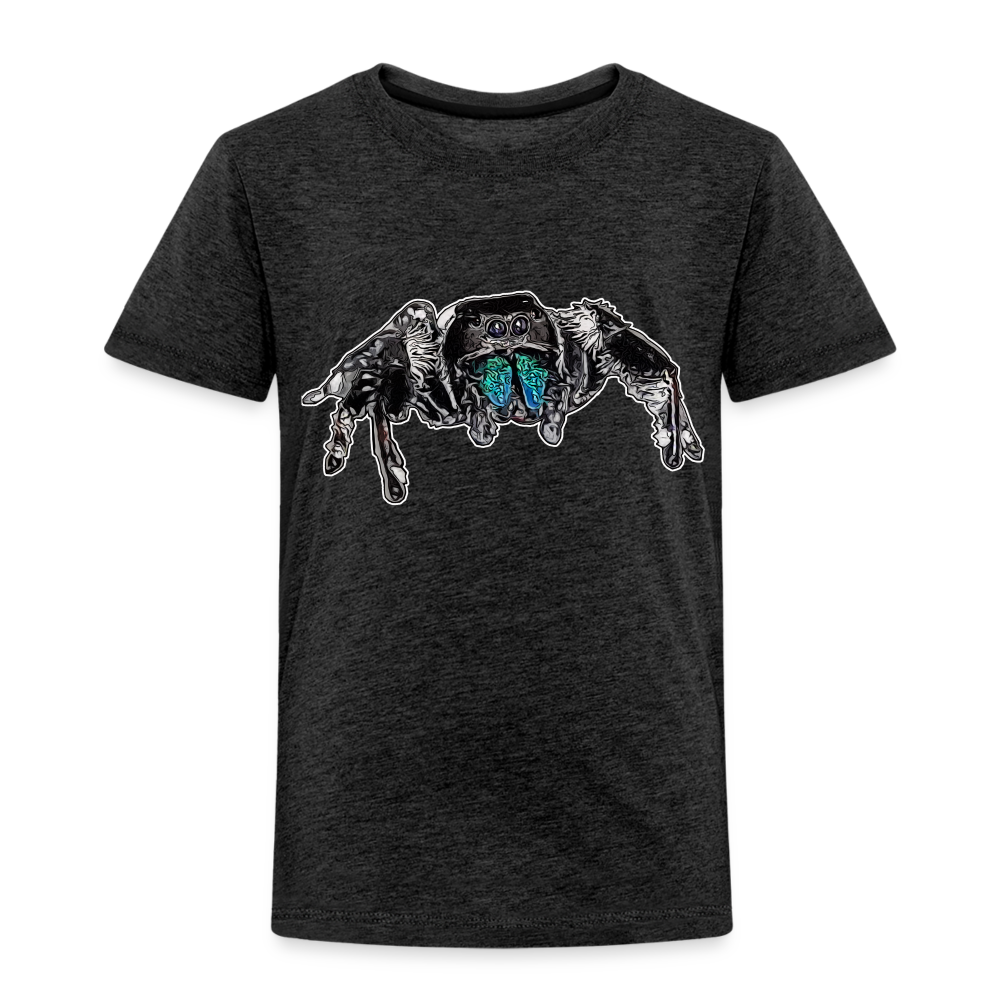 Kinder Basic T-Shirt Phidippus regius Everglades male - Anthrazit