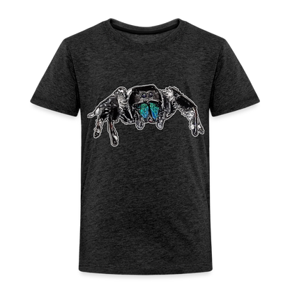 Kinder Basic T-Shirt Phidippus regius Everglades male - Anthrazit