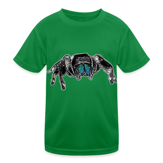 Kinder Funktions-T-Shirt Phidippus regius Everglades male - Kelly Green
