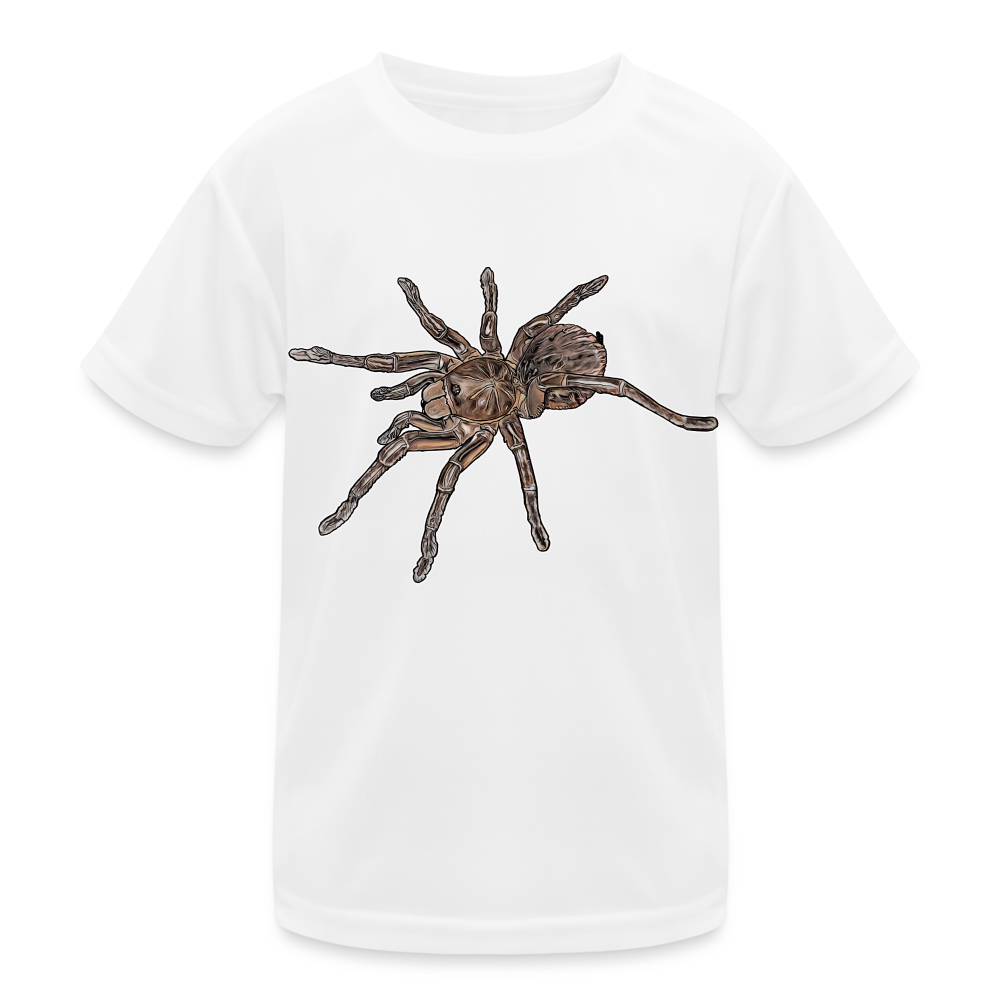 Kinder Funktions-T-Shirt Theraphosa stirmi juvenile - weiß