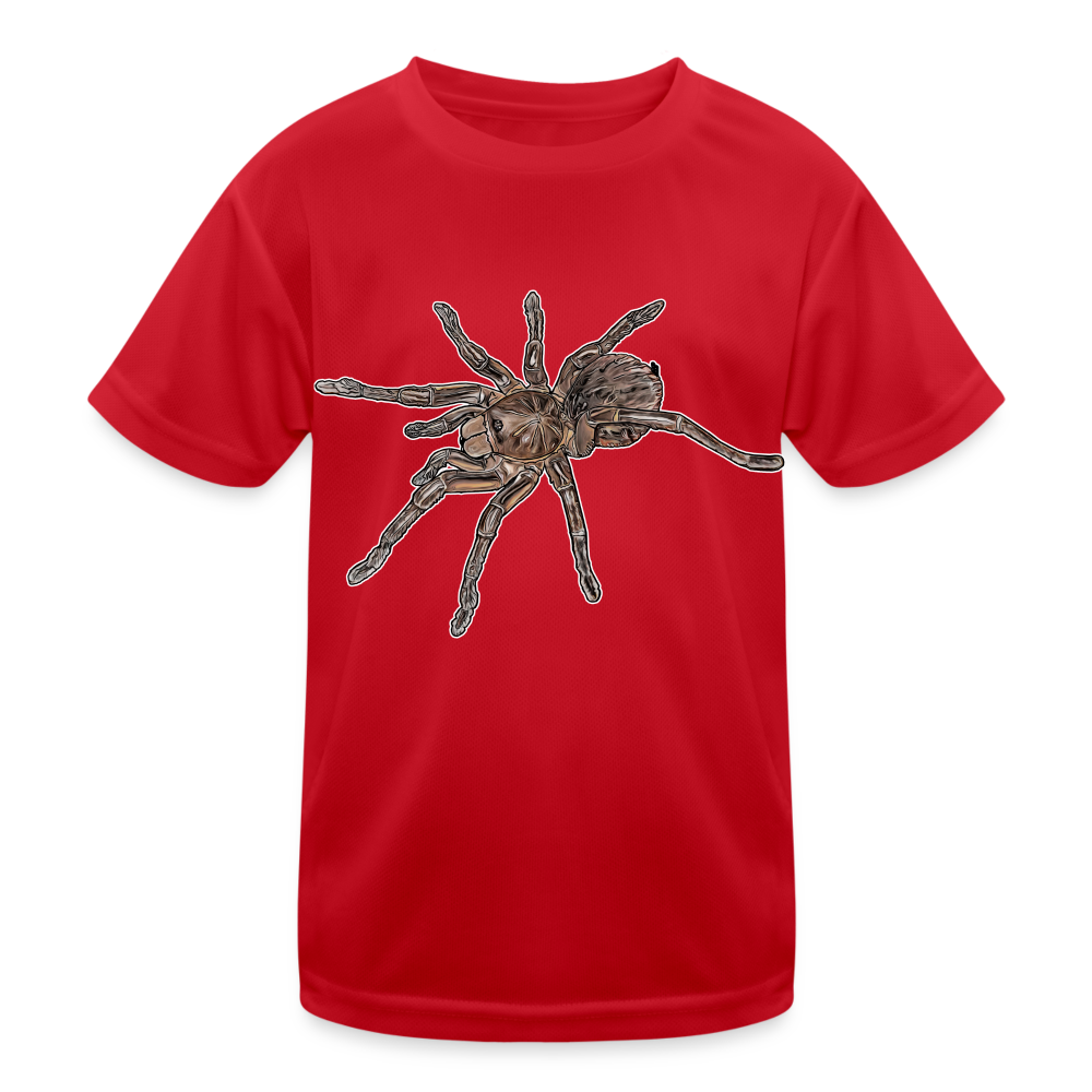 Kinder Funktions-T-Shirt Theraphosa stirmi juvenile - Rot