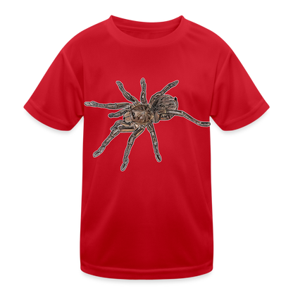 Kinder Funktions-T-Shirt Theraphosa stirmi juvenile - Rot