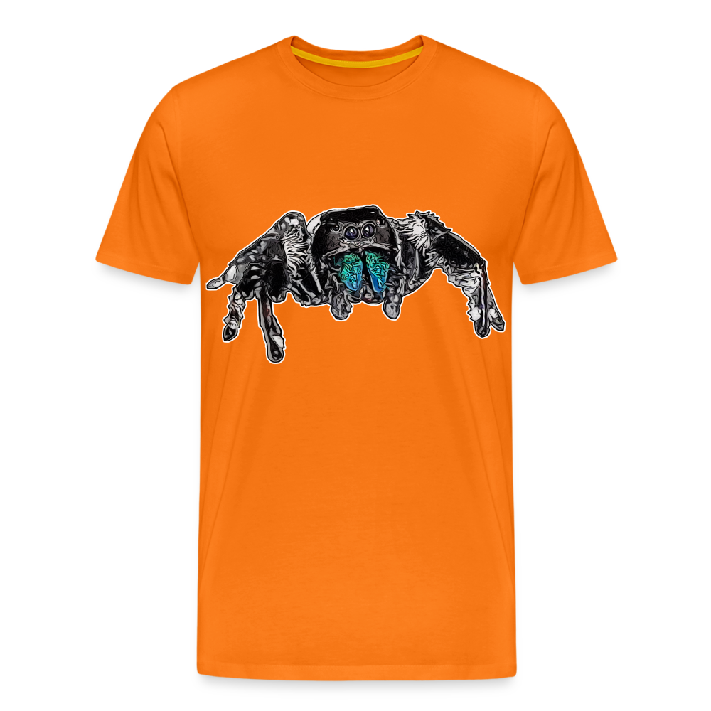 Männer Basic T-Shirt Phidippus regius Everglades male - Orange