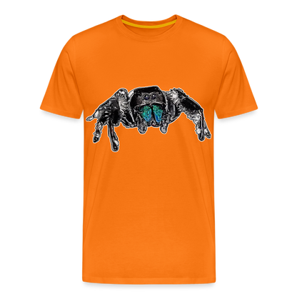 Männer Basic T-Shirt Phidippus regius Everglades male - Orange