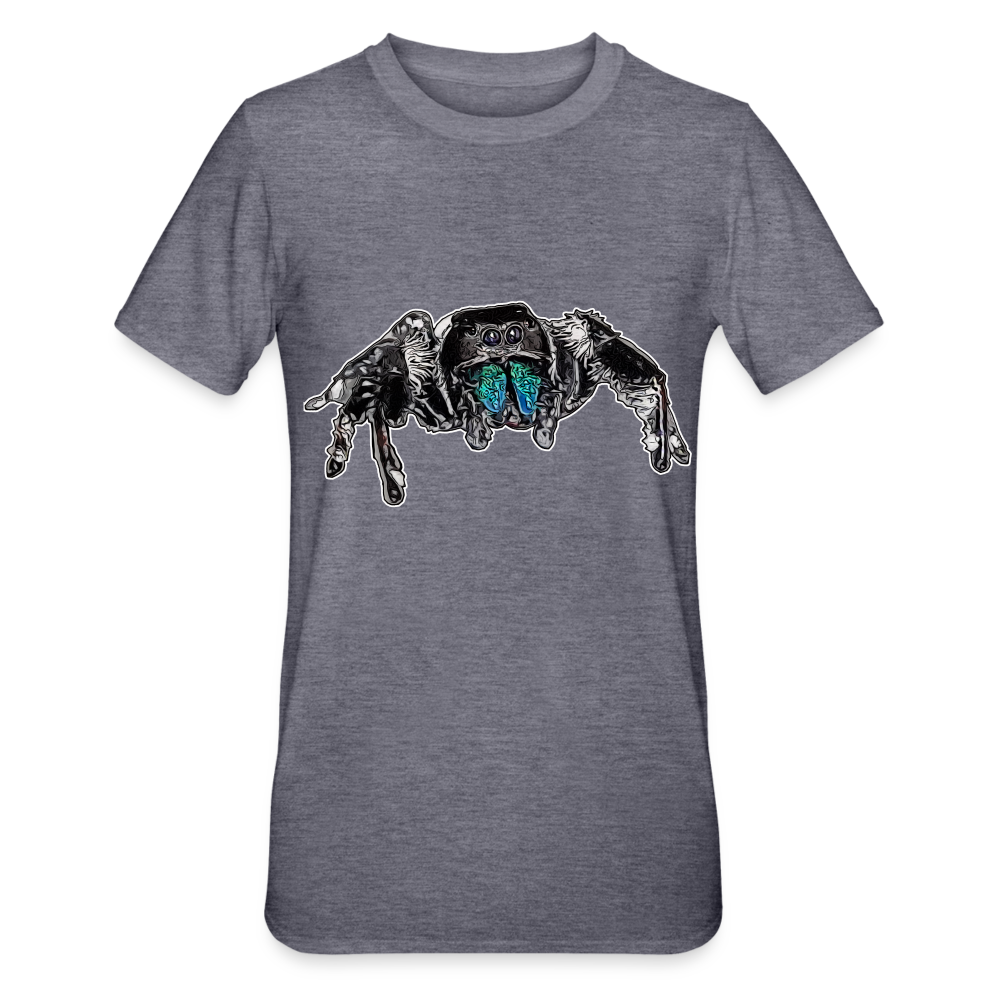Unisex T-Shirt Phidippus regius Everglades male - Navy meliert