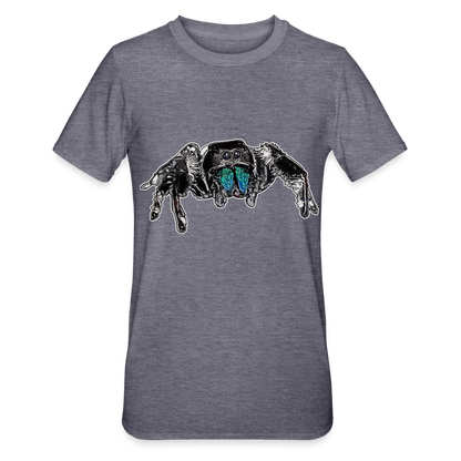 Unisex T-Shirt Phidippus regius Everglades male - Navy meliert