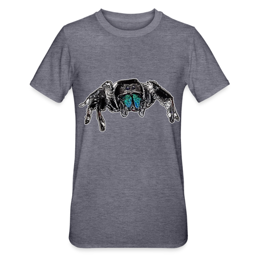 Unisex T-Shirt Phidippus regius Everglades male - Navy meliert
