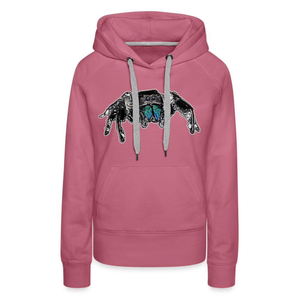 Frauen Hoodie Phidippus regius Everglades male - Malve