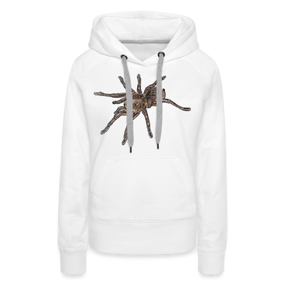 Frauen Hoodie Theraphosa stirmi juvenile - weiß