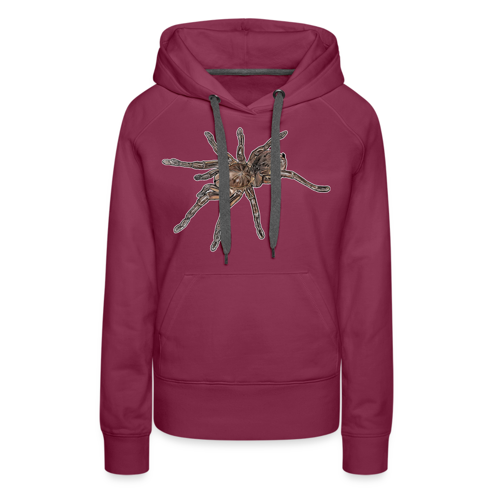Frauen Hoodie Theraphosa stirmi juvenile - Bordeaux