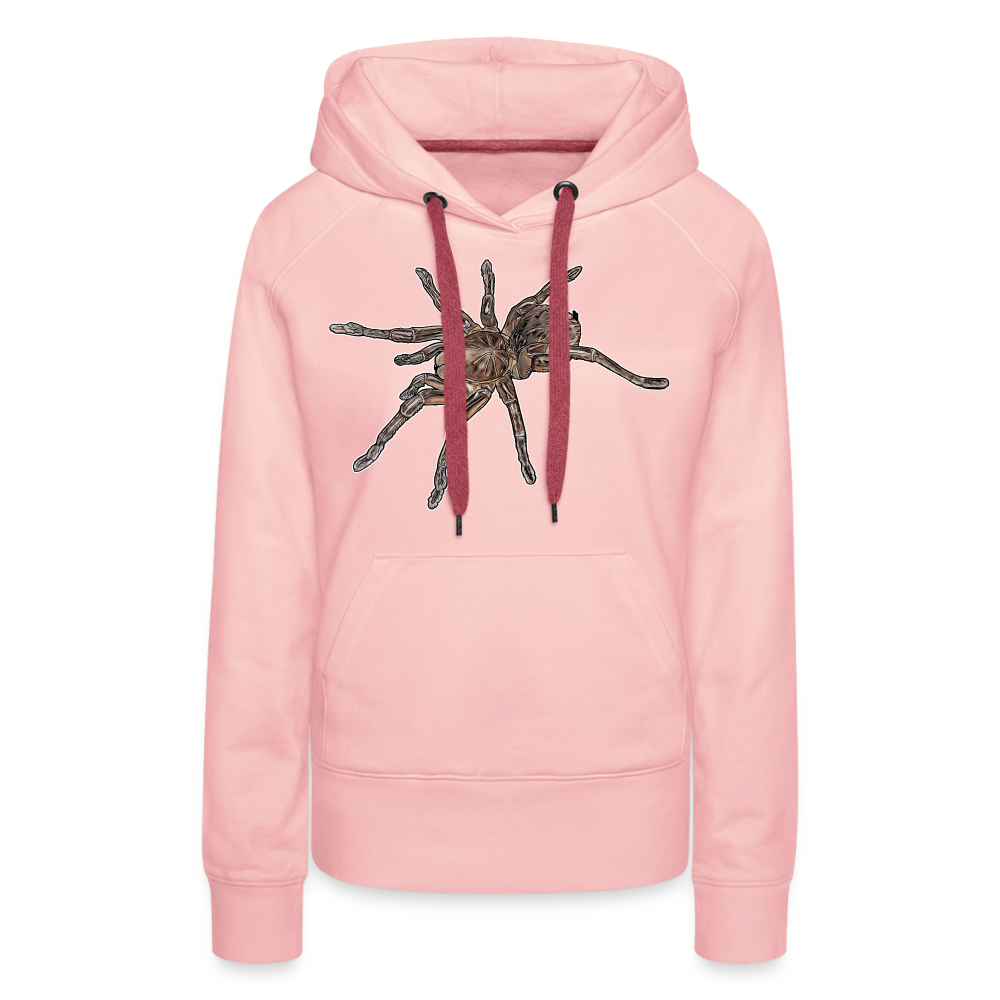 Frauen Hoodie Theraphosa stirmi juvenile - Kristallrosa