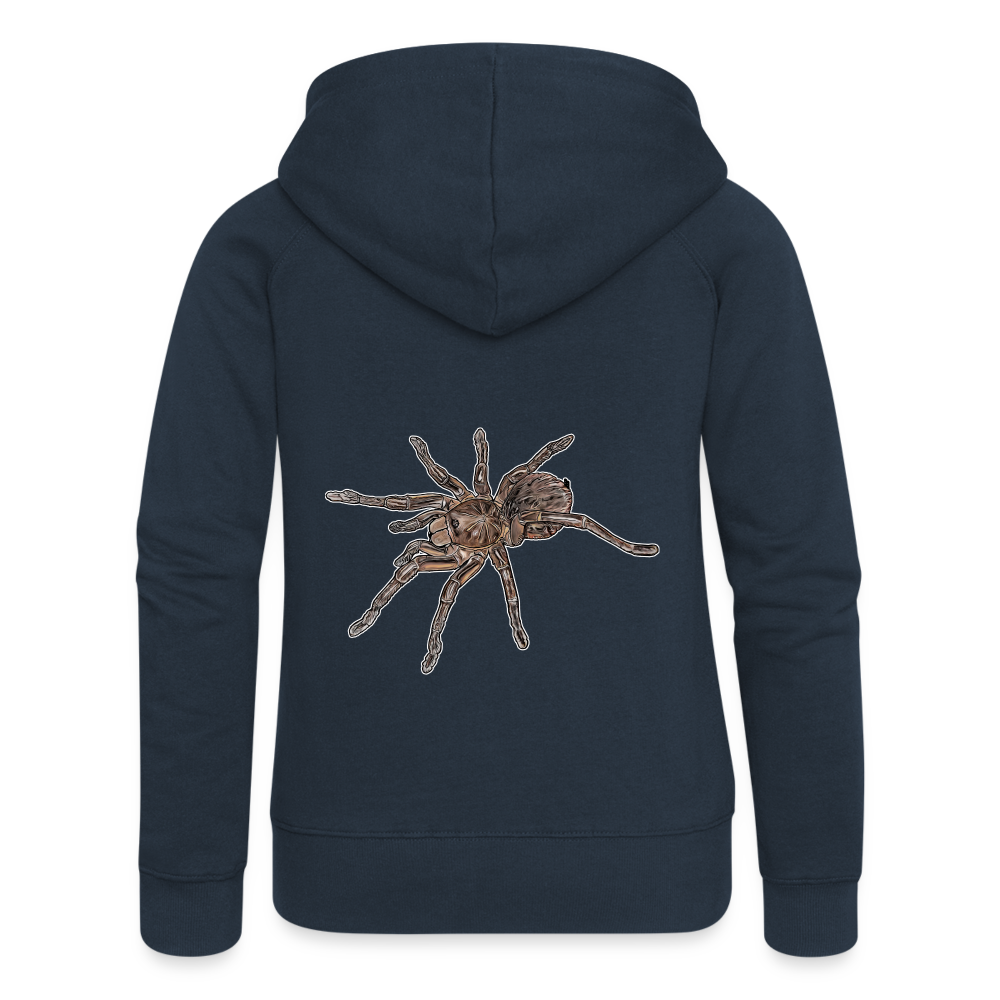 Frauen Zip-Hoodie Theraphosa stirmi juvenile - Navy