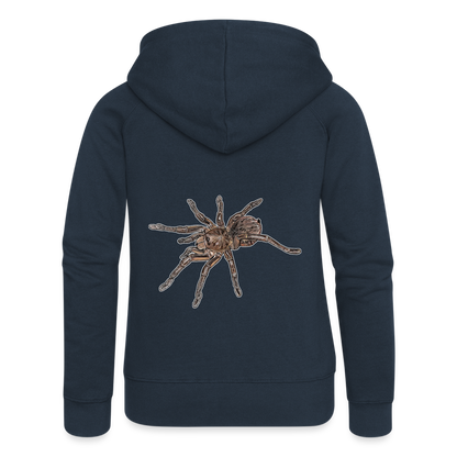 Frauen Zip-Hoodie Theraphosa stirmi juvenile - Navy