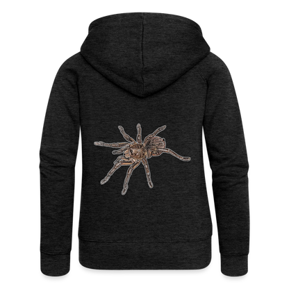 Frauen Zip-Hoodie Theraphosa stirmi juvenile - Anthrazit