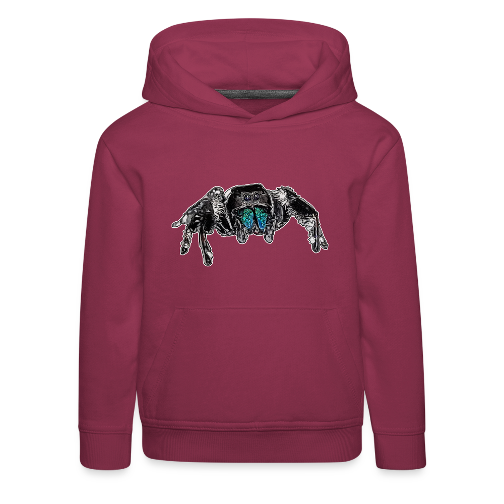 Kinder Hoodie Phidippus regius Everglades male - Bordeaux