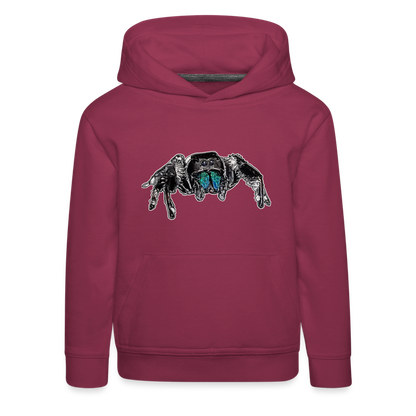 Kinder Hoodie Phidippus regius Everglades male - Bordeaux