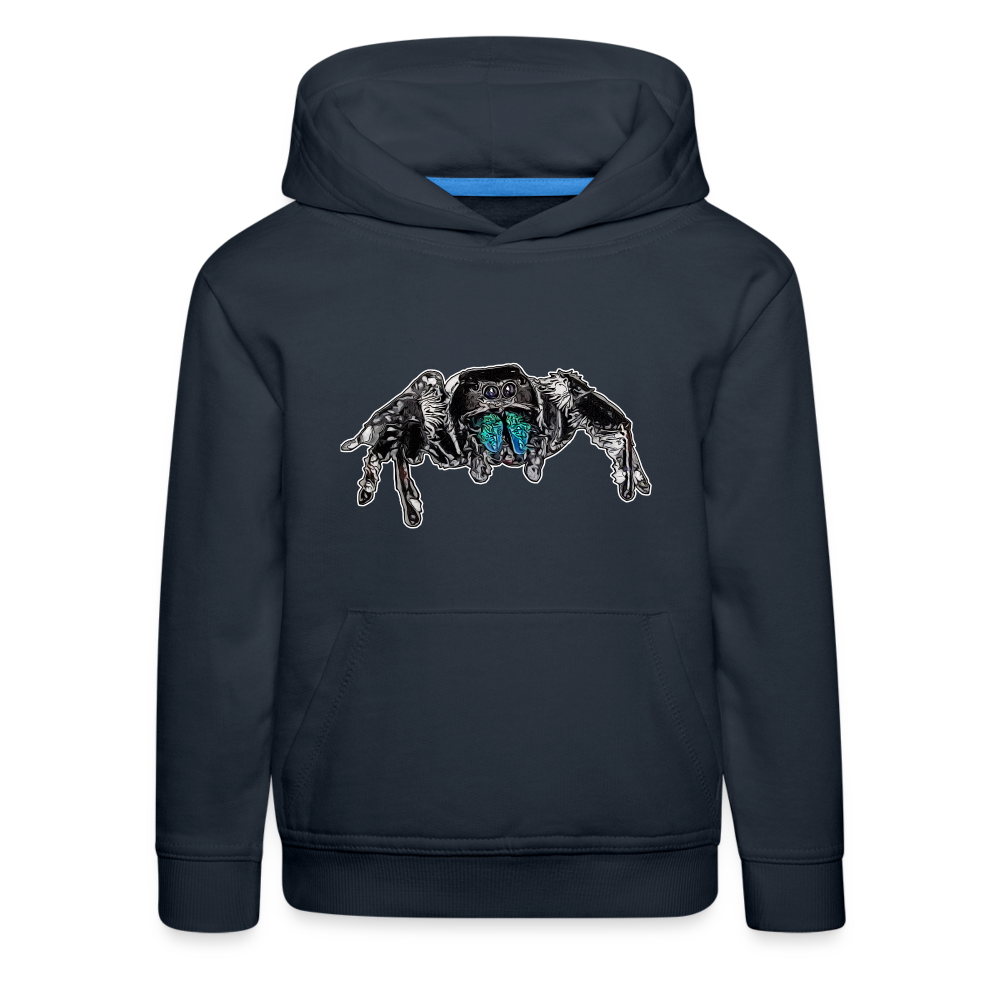 Kinder Hoodie Phidippus regius Everglades male - Navy