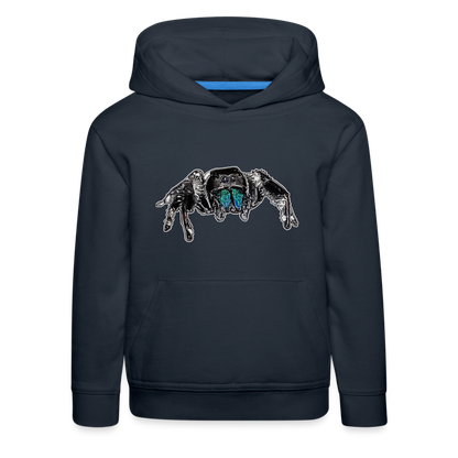 Kinder Hoodie Phidippus regius Everglades male - Navy