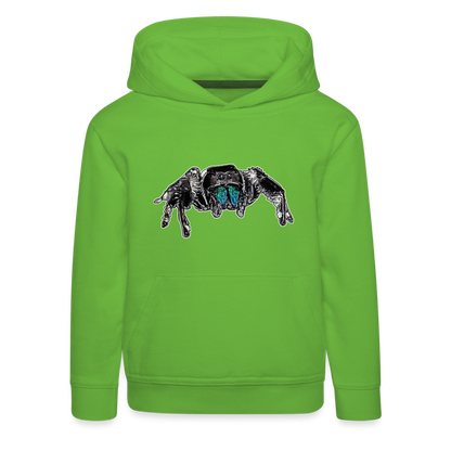 Kinder Hoodie Phidippus regius Everglades male - Hellgrün
