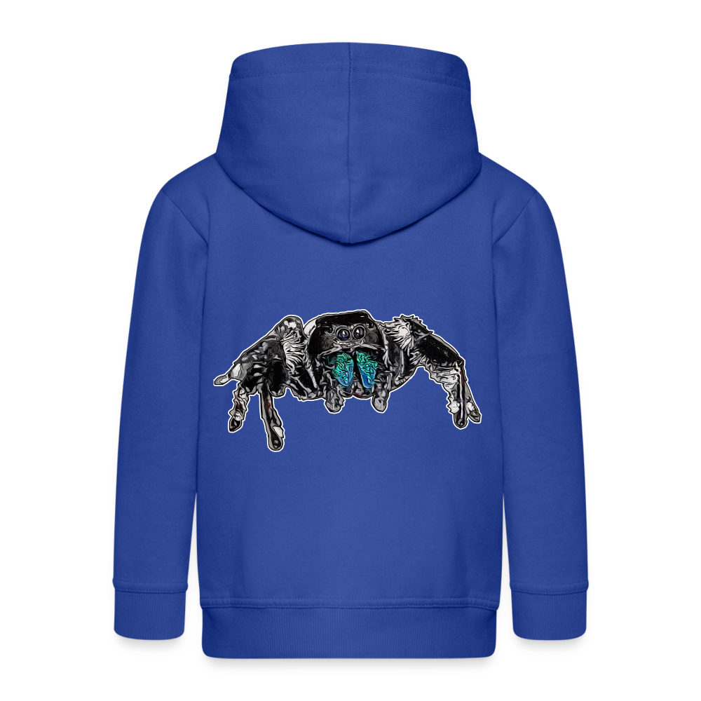 Kinder/ Teenager Zip-Hoodie Phidippus regius Everglades male - Royalblau