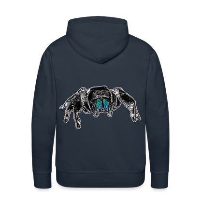 Männer Hoodie Phidippus regius Everglades male - Navy
