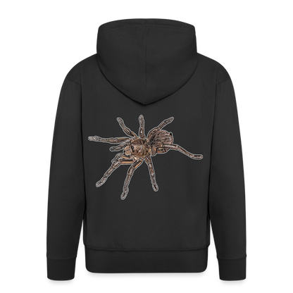 Männer Zip-Hoodie Theraphosa stirmi juvenile - Schwarz