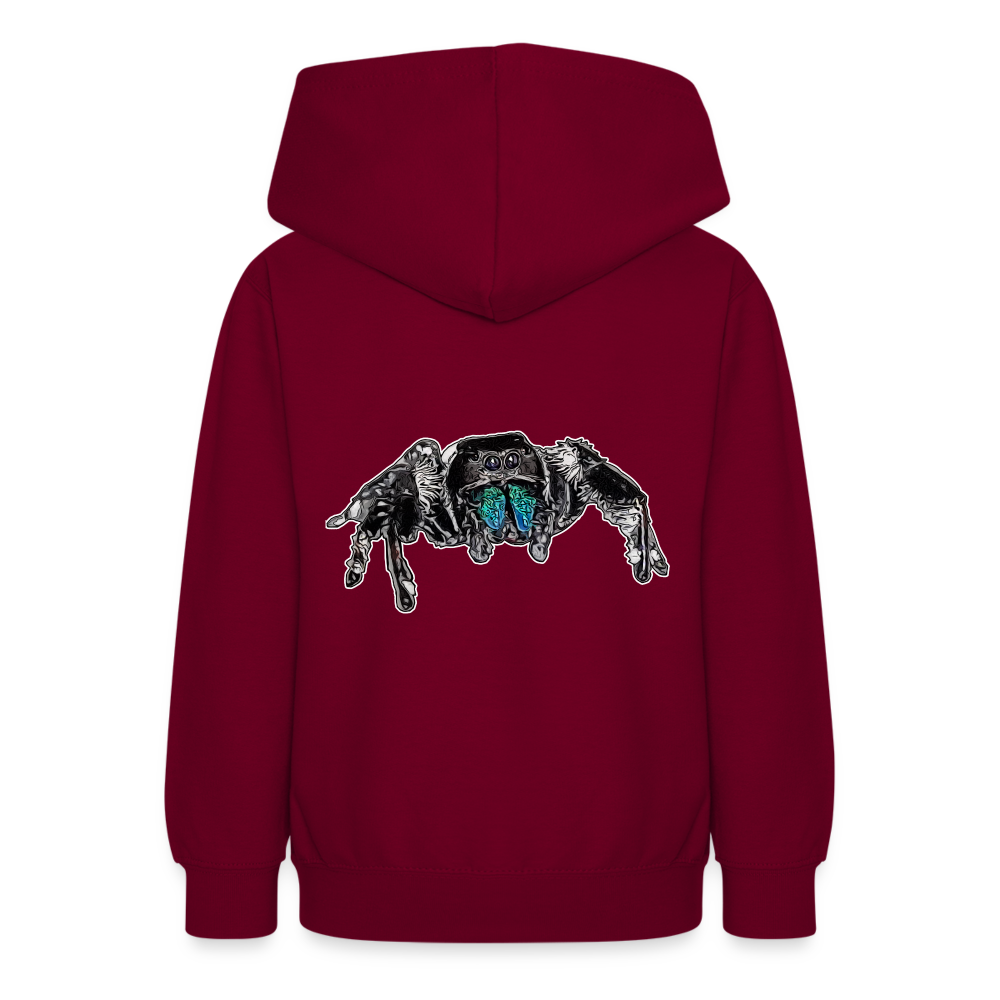 Teenager Hoodie Phidippus regius Everglades male - Bordeaux