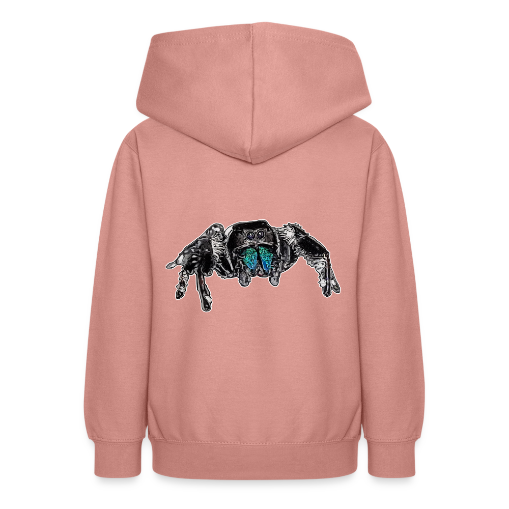 Teenager Hoodie Phidippus regius Everglades male - Altrosa