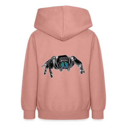 Teenager Hoodie Phidippus regius Everglades male - Altrosa