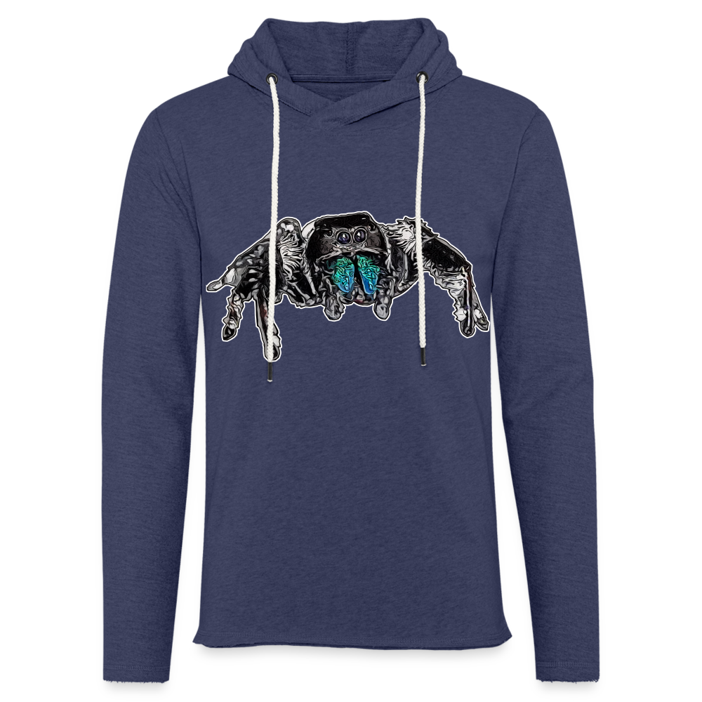 Unisex Kapuzensweatshirt Phidippus regius Everglades male - Navy meliert
