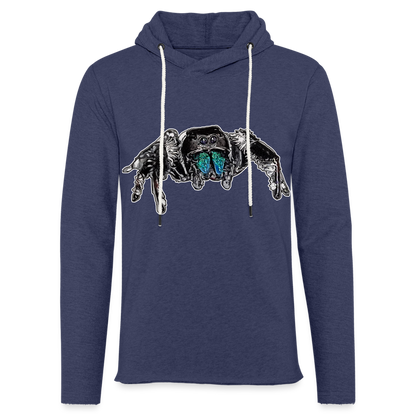 Unisex Kapuzensweatshirt Phidippus regius Everglades male - Navy meliert