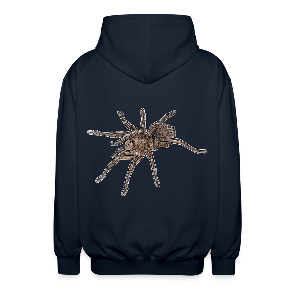 Unisex Zip-Hoodies Theraphosa stirmi juvenile - Navy