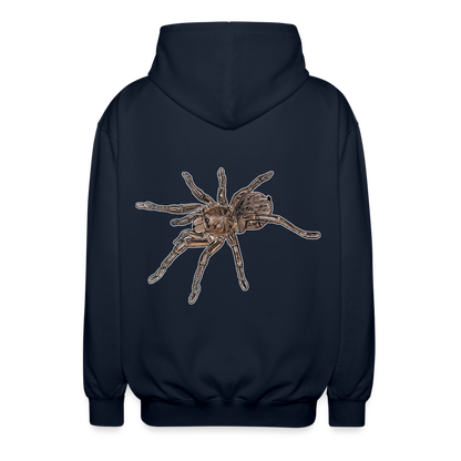 Unisex Zip-Hoodies Theraphosa stirmi juvenile - Navy