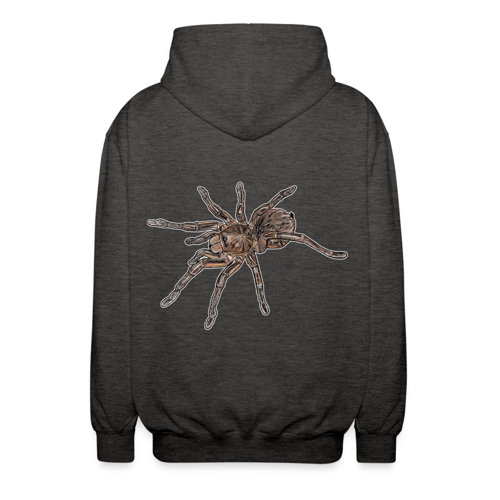 Unisex Zip-Hoodies Theraphosa stirmi juvenile - Anthrazit