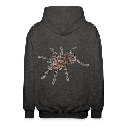 Unisex Zip-Hoodies Theraphosa stirmi juvenile - Anthrazit