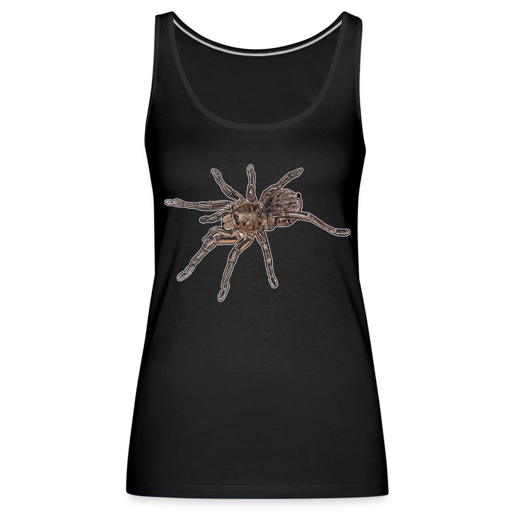 Frauen Tank Top Theraphosa stirmi juvenile - Schwarz