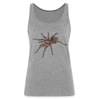 Frauen Tank Top Theraphosa stirmi juvenile - Grau meliert