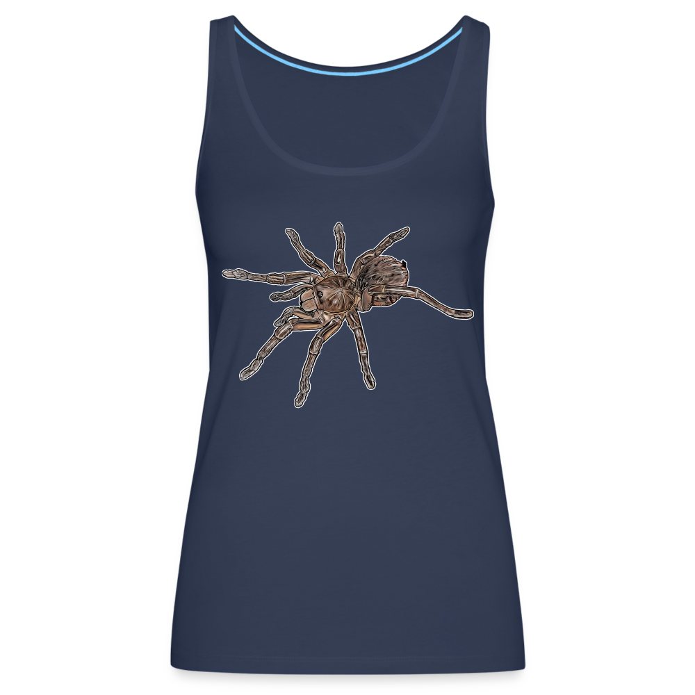 Frauen Tank Top Theraphosa stirmi juvenile - Navy