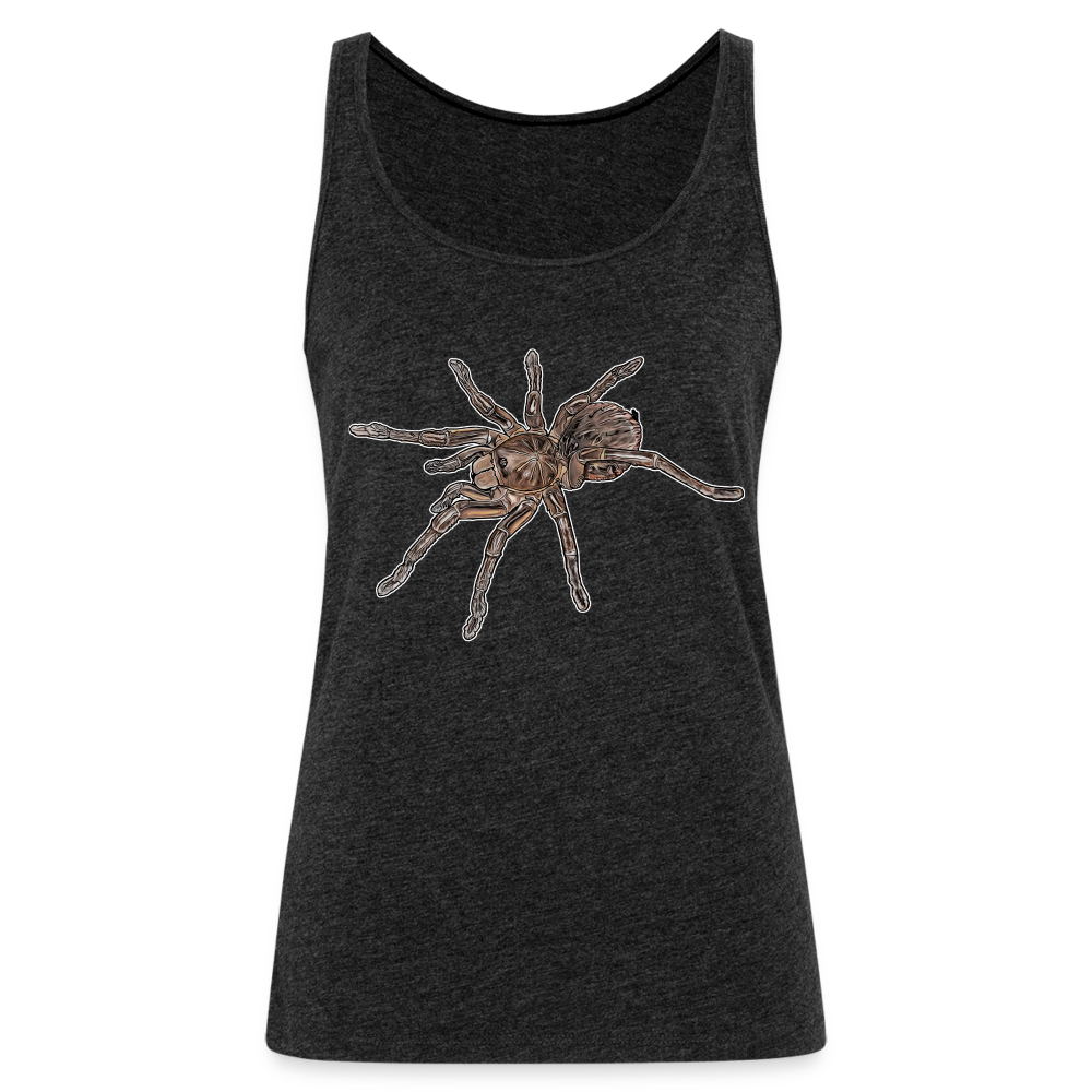 Frauen Tank Top Theraphosa stirmi juvenile - Anthrazit
