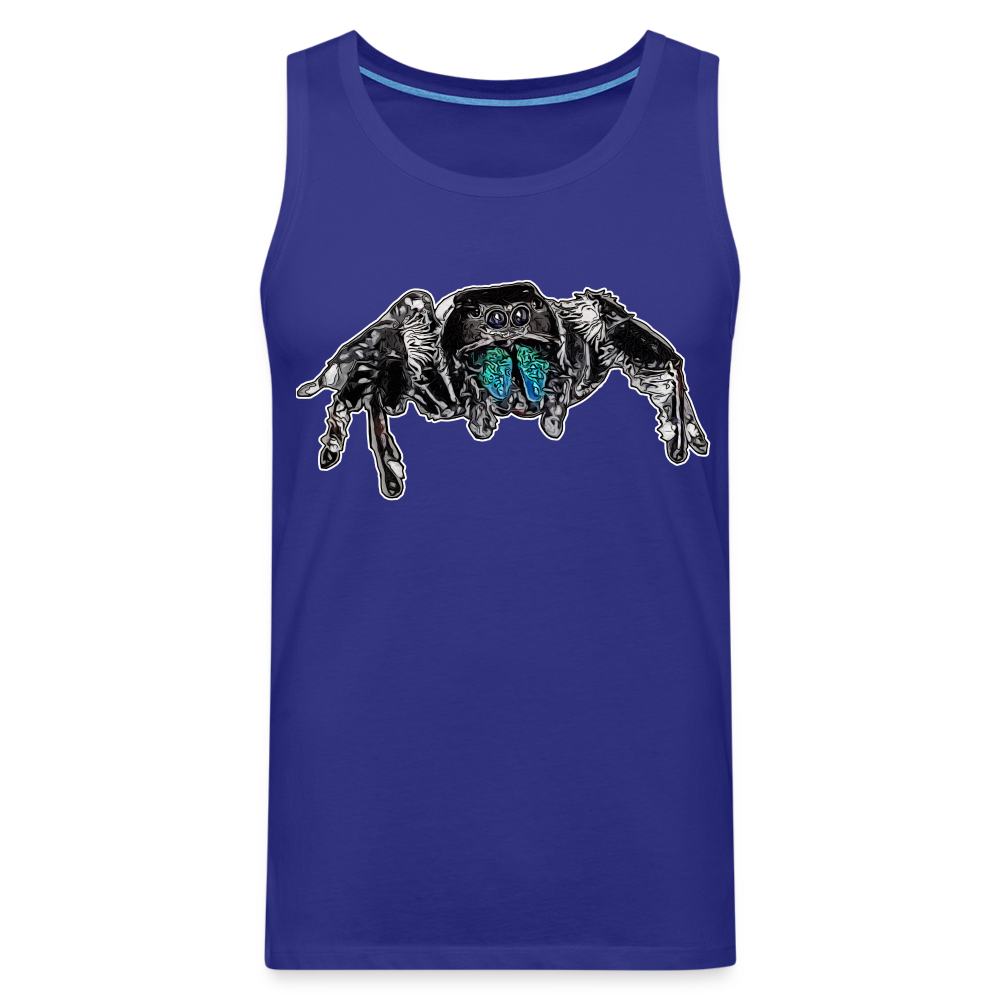 Männer Tank Top Phidippus regius Everglades male - Königsblau