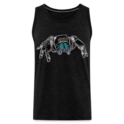 Männer Tank Top Phidippus regius Everglades male - Anthrazit