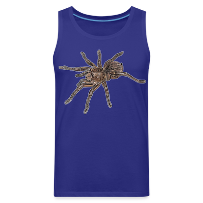 Männer Tank Top Theraphosa stirmi juvenile - Königsblau