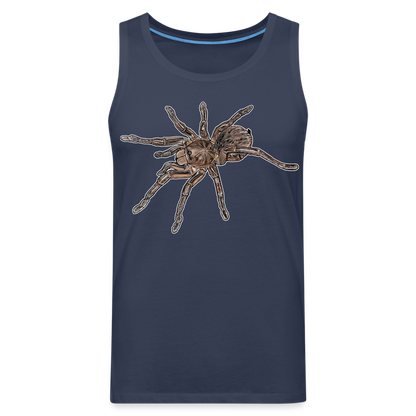 Männer Tank Top Theraphosa stirmi juvenile - Navy