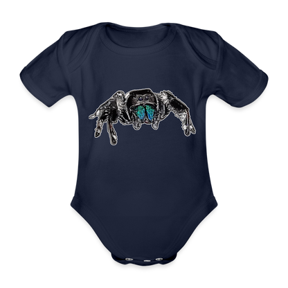 Baby Body kurz Phidippus regius Everglades male - Dunkelnavy