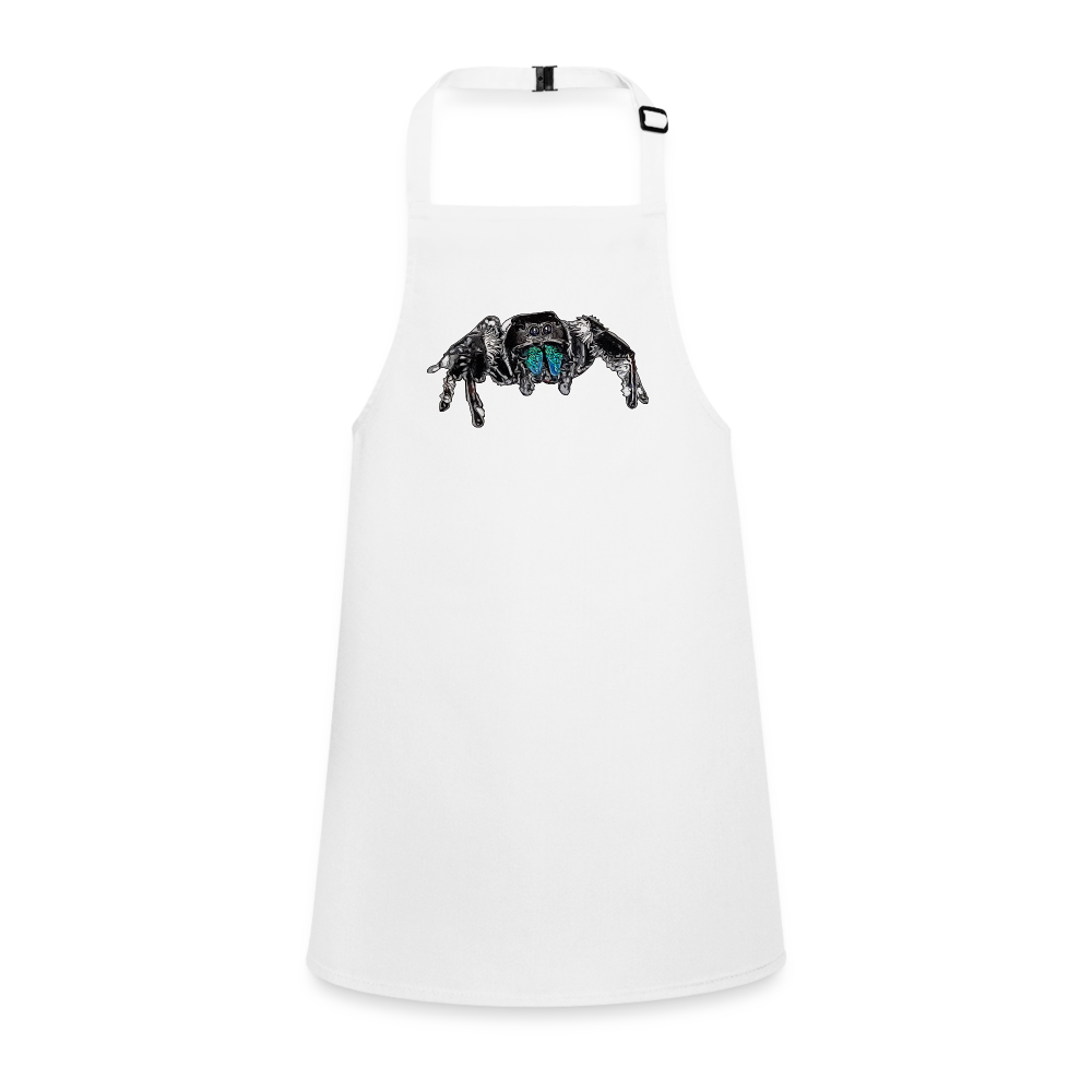 Kinder Kochschürze Phidippus regius Everglades male - weiß