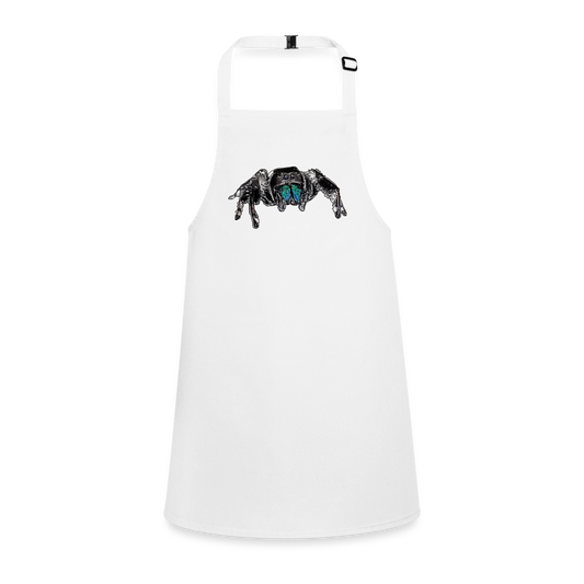 Kinder Kochschürze Phidippus regius Everglades male - weiß