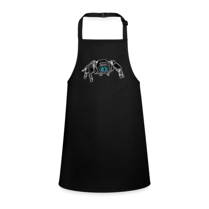 Kinder Kochschürze Phidippus regius Everglades male - Schwarz
